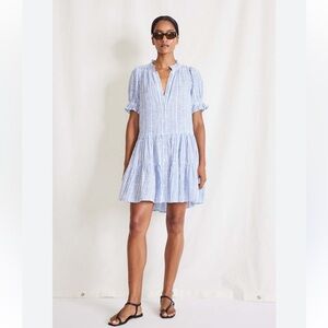 knee length dresses for ladies Apiece Apart Las Alturas Mini Dress in Dutch Floral main image 1